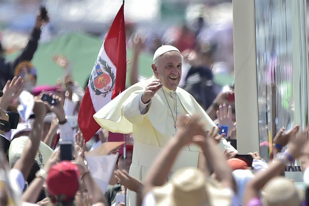 El Papa Francisco en Trujillo